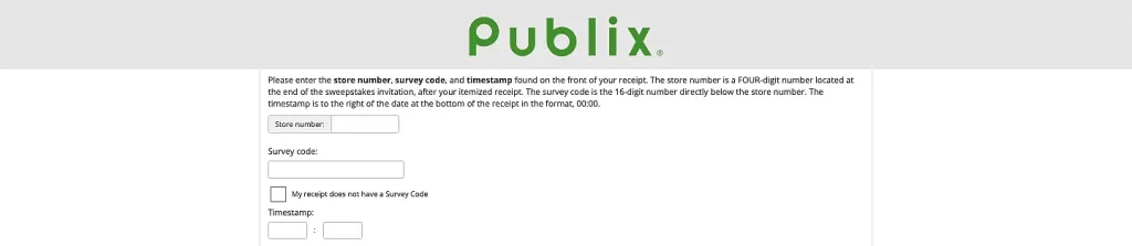 publixsurvey.com